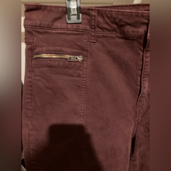 American Eagle Auburn/Burgundy Jeans Size 18 Long - Picture 3 of 4